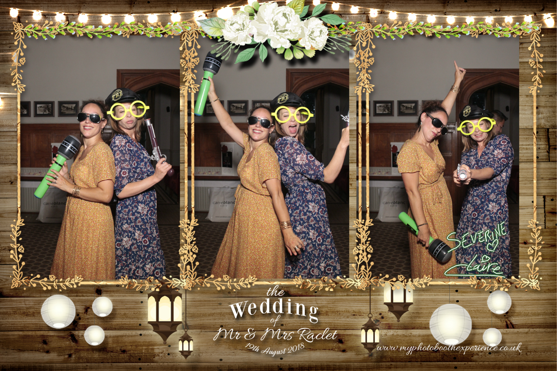 Mr & Mrs Raclet | View more photos from the event at gallery.myphotoboothexperience.co.uk/u/MyPhotoBoothExperienceLtd/Mr-Mrs-Raclet
